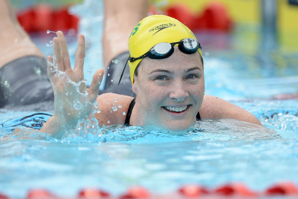 Cate Campbell kan Wereldrecord Britta Steffen al ruiken