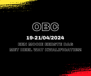 OBC: Resultaten van Dag 1!